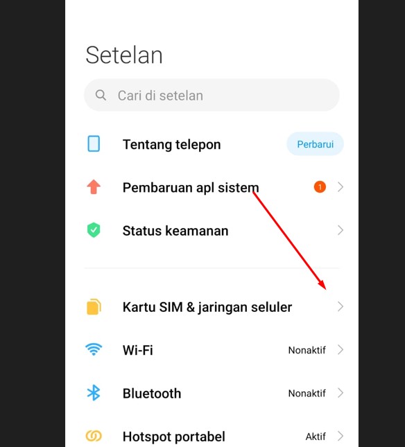 kartu sim dan jaringan seluler