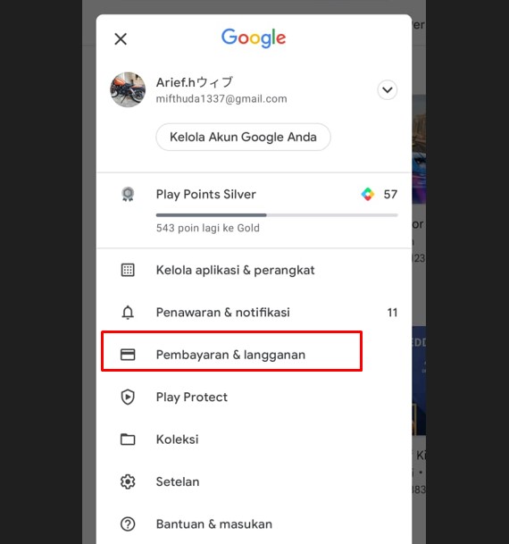 pembayaran dan langganan 1