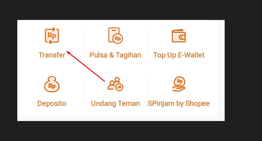 menu transfer seabank