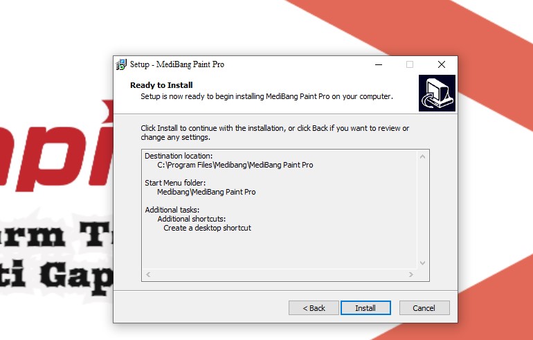 ready to install medibang