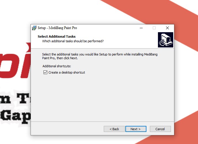 select additional tasks shorchuts